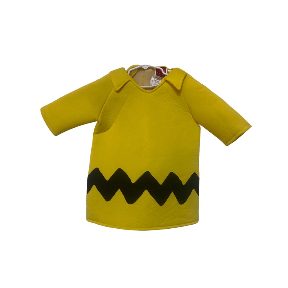 Peanuts Charlie Brown Costume Top Child Size 4-6